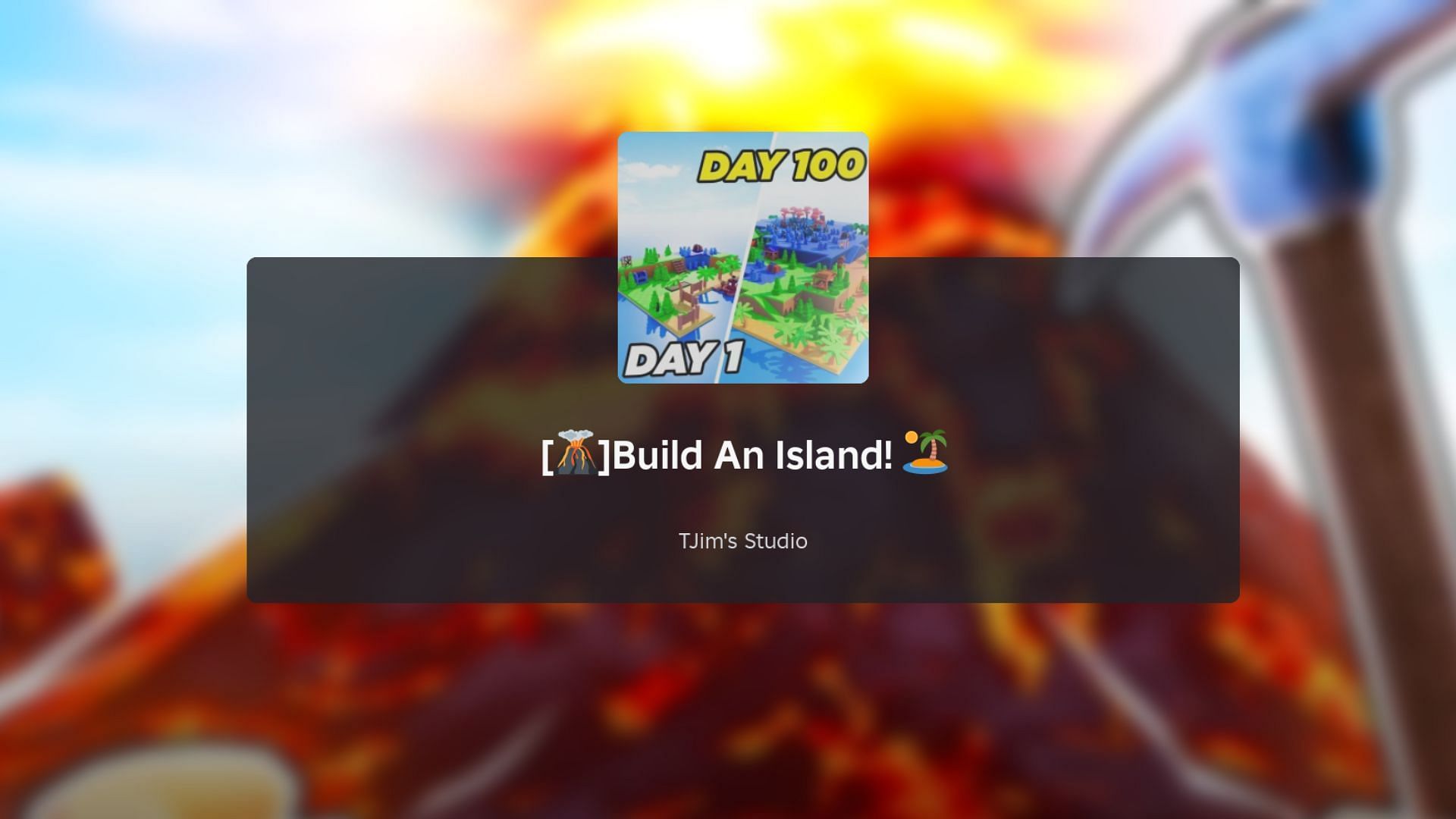 Build an Island loading screen