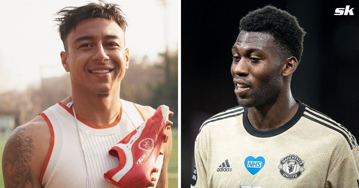 Jesse Lingard (left) &amp; Timothy Fosu-Mensah (right) 