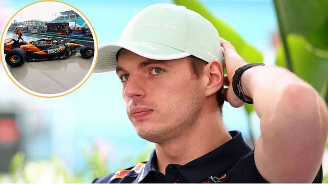 Damon Hill drops one-word reaction to Max Verstappen's cryptic remark about McLaren's tire management solution