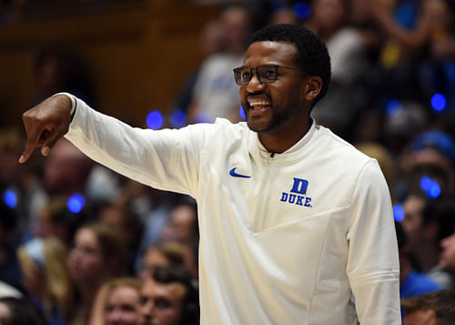Duke assistant Jai Lucas will get his shot as a head coach at Miami. (Photo Credit: IMAGN)