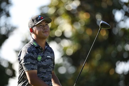 Si Woo Kim at the 2025 PGA Championship - Source: Getty
