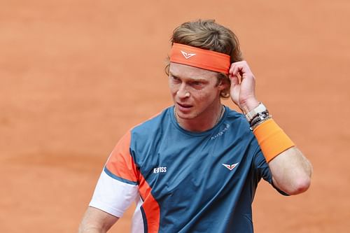 Rublev in action at the Hamburg European Open - Source: Getty