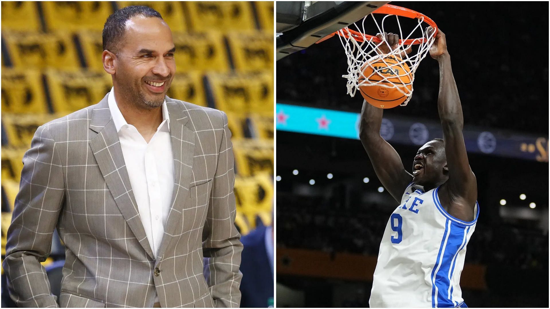 &quot;#1 pick got Nico Harrison smiling&quot; - Fans react to Klutch Sports pro day drawing NBA execs to watch Khaman Maluach, Walter Clayton and more prospects. (Photos: IMAGN)