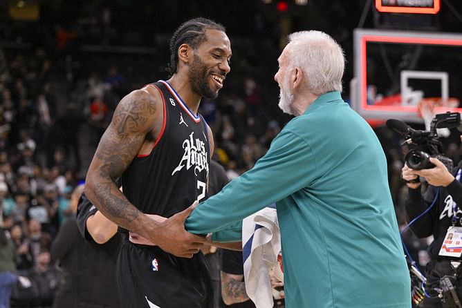 Kawhi Leonard salutes Gregg Popovich’s legacy and influence in heartfelt manner: "Coached until pretty much he couldn't"