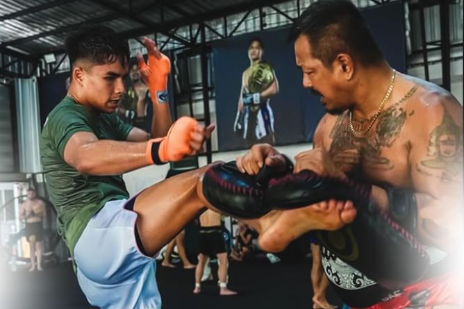 WATCH: Teen phenom Johan Ghazali goes full speed in training with famed coach Trainer Gae ahead of ONE Fight Night 32
