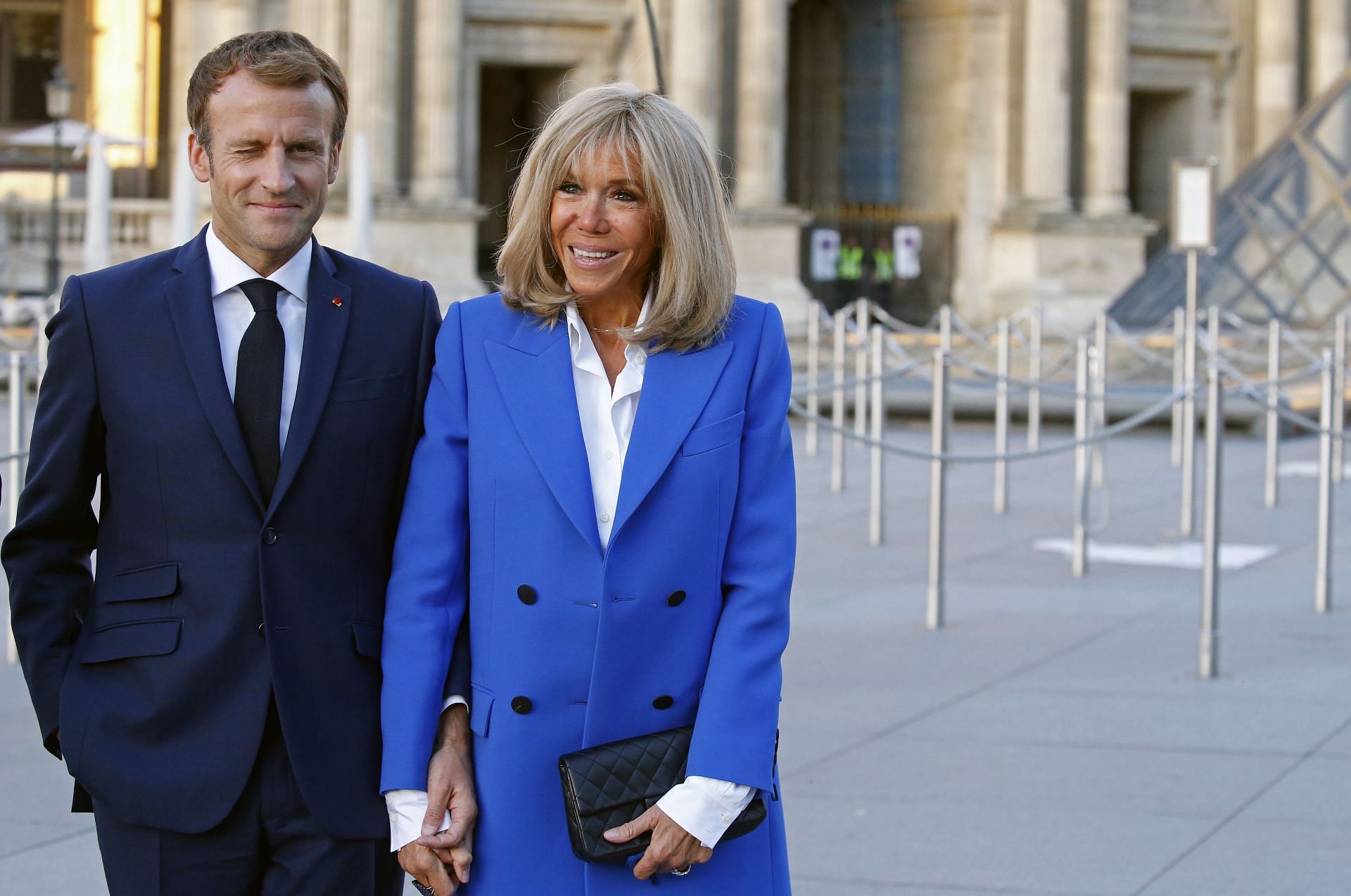 French President Emmanuel Macron Hosts Greece