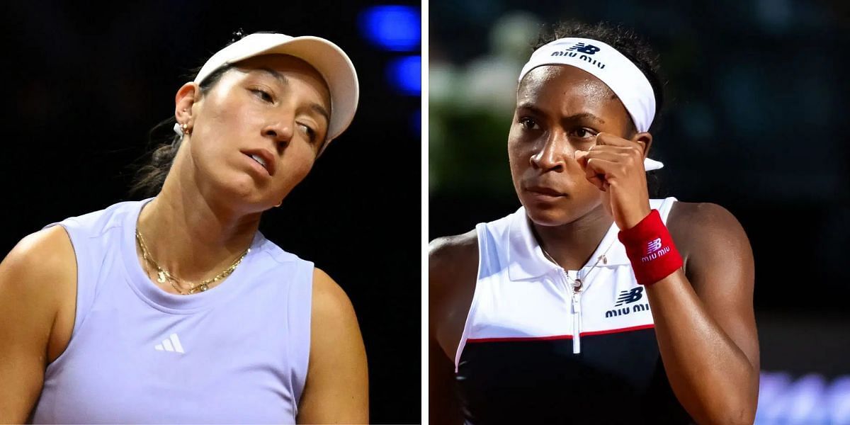 Jessica Pegula (left), Coco Gauff (right), Sources: Getty