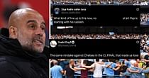 “Same mistake against Chelsea in the CL final”, “Pep is starting with his rubbish” - Fans spot problem with Manchester City line-up for FA Cup final
