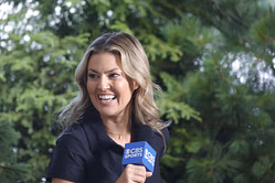Amanda Balionis gets decked up in black and white ahead of the 2025 U.S. Women’s Open