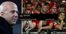 "Can they just go already", "Should not be in the team next season" - Fans slam Liverpool duo after 2-2 Arsenal draw