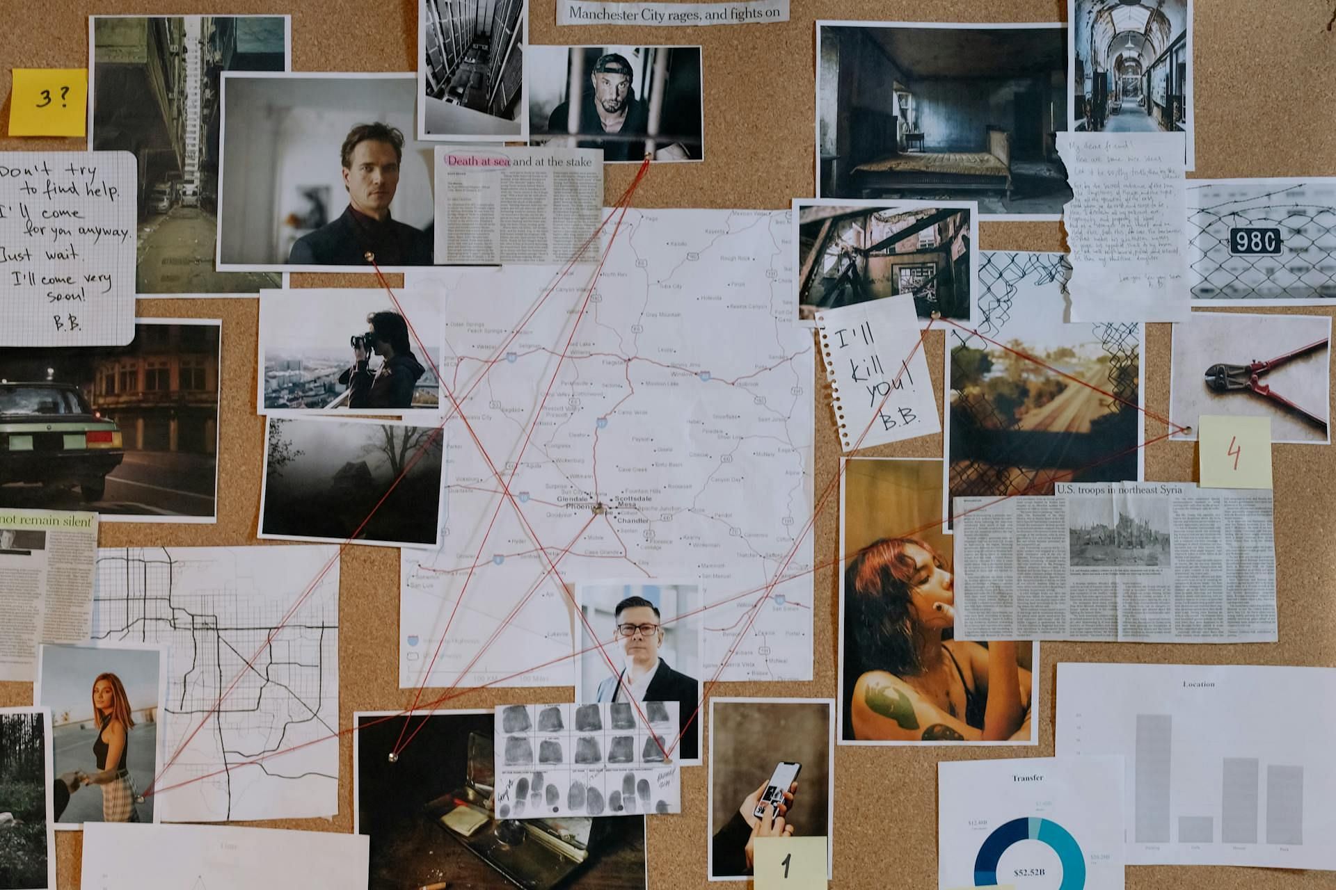 Investigators discovered that David Hughes was connected to John Mello (Image via Pexels)