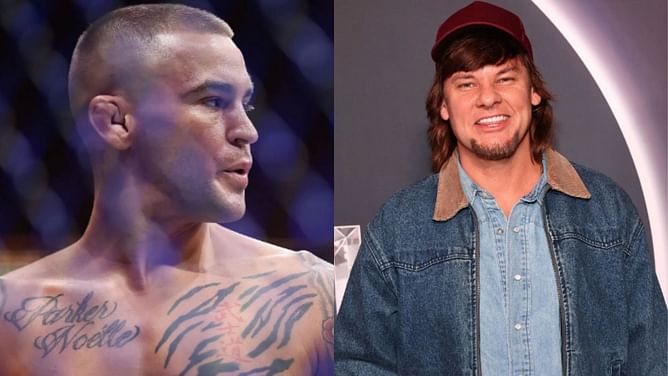 Theo Von wants in on Dustin Poirier’s farewell card, eyes clash with UFC veteran