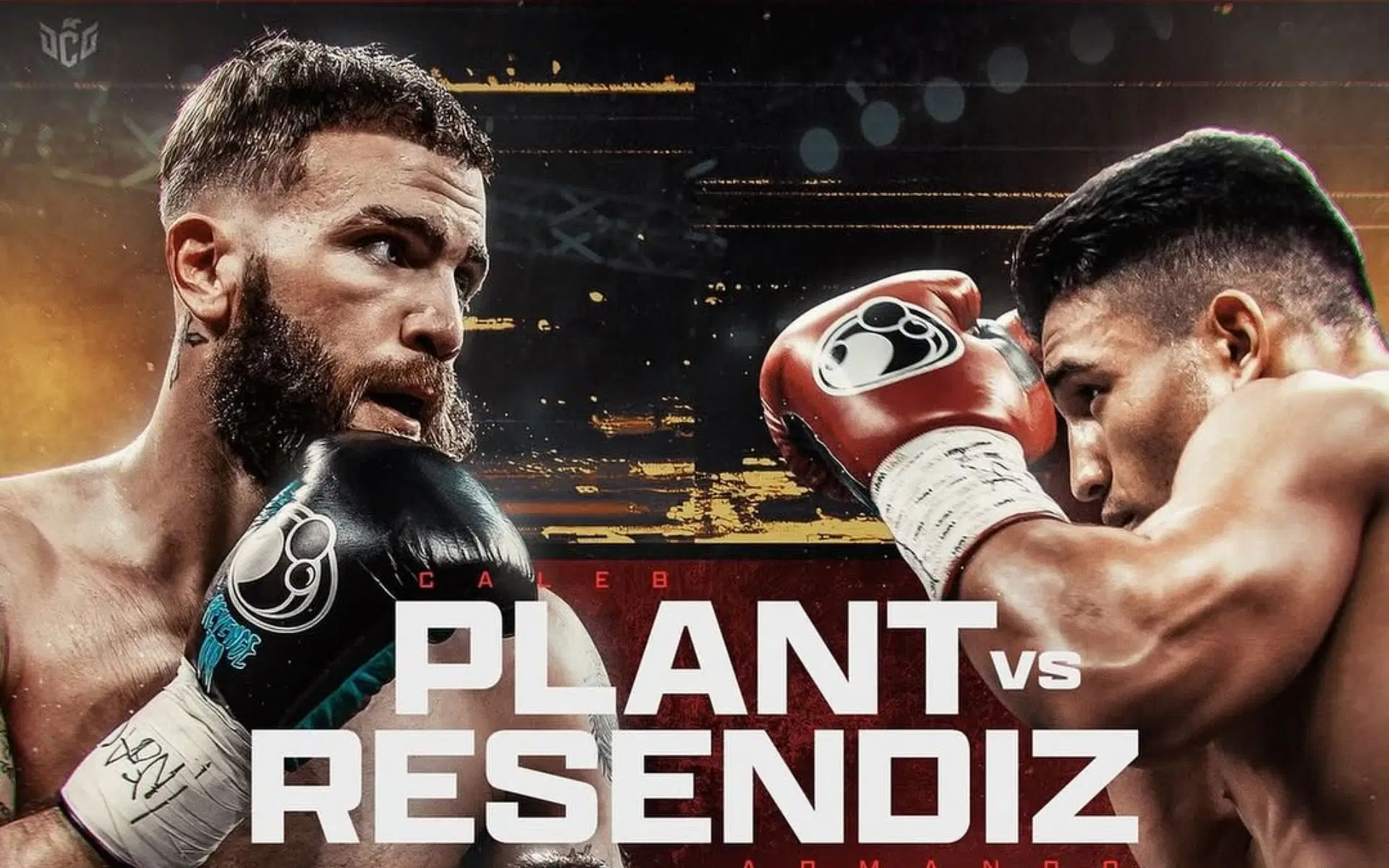 Caleb Plant vs. Armando Resendiz stats comparison.