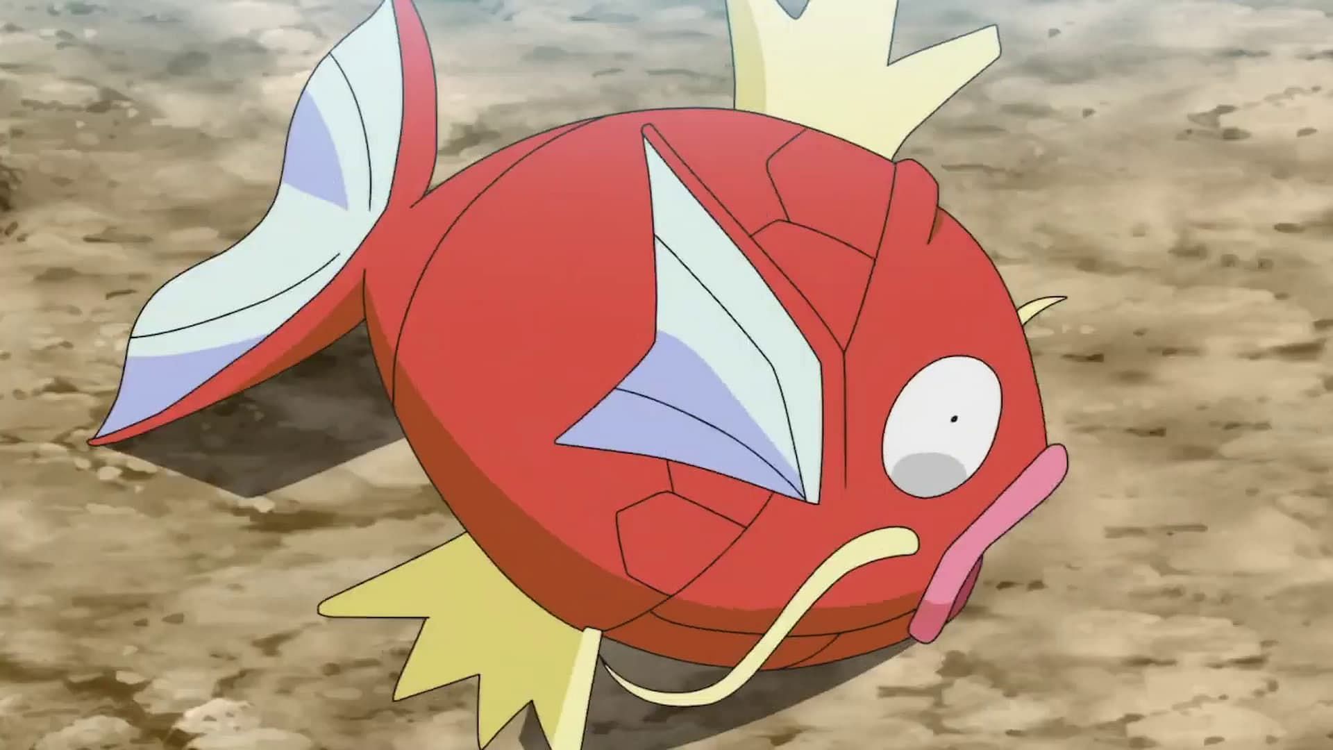 Magikarp as seen in the anime (Image via The Pokemon Company)