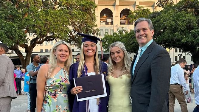 Olivia Dunne's mother shares never seen before childhood pictures of her daughters from Memorial Day