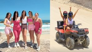 In Photos: Patrik Liane's fiancee Jordan goes on buggy ride with her girlfriends during Cabo San Lucas bachelorette weekend