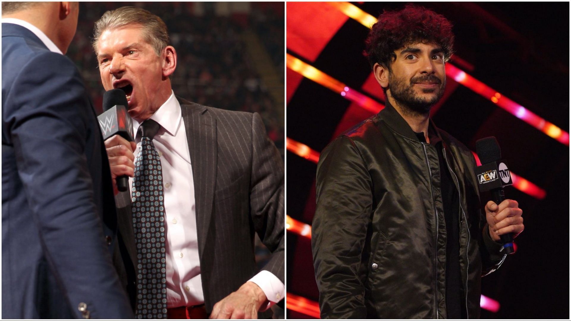 WWE co-founder Vince McMahon, AEW President Tony Khan