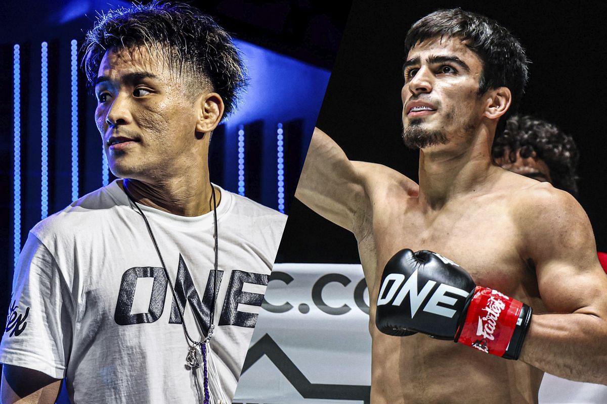 Yuki Yoza (left) and Elbrus Osmanov (right). [Photos from ONE Championship]