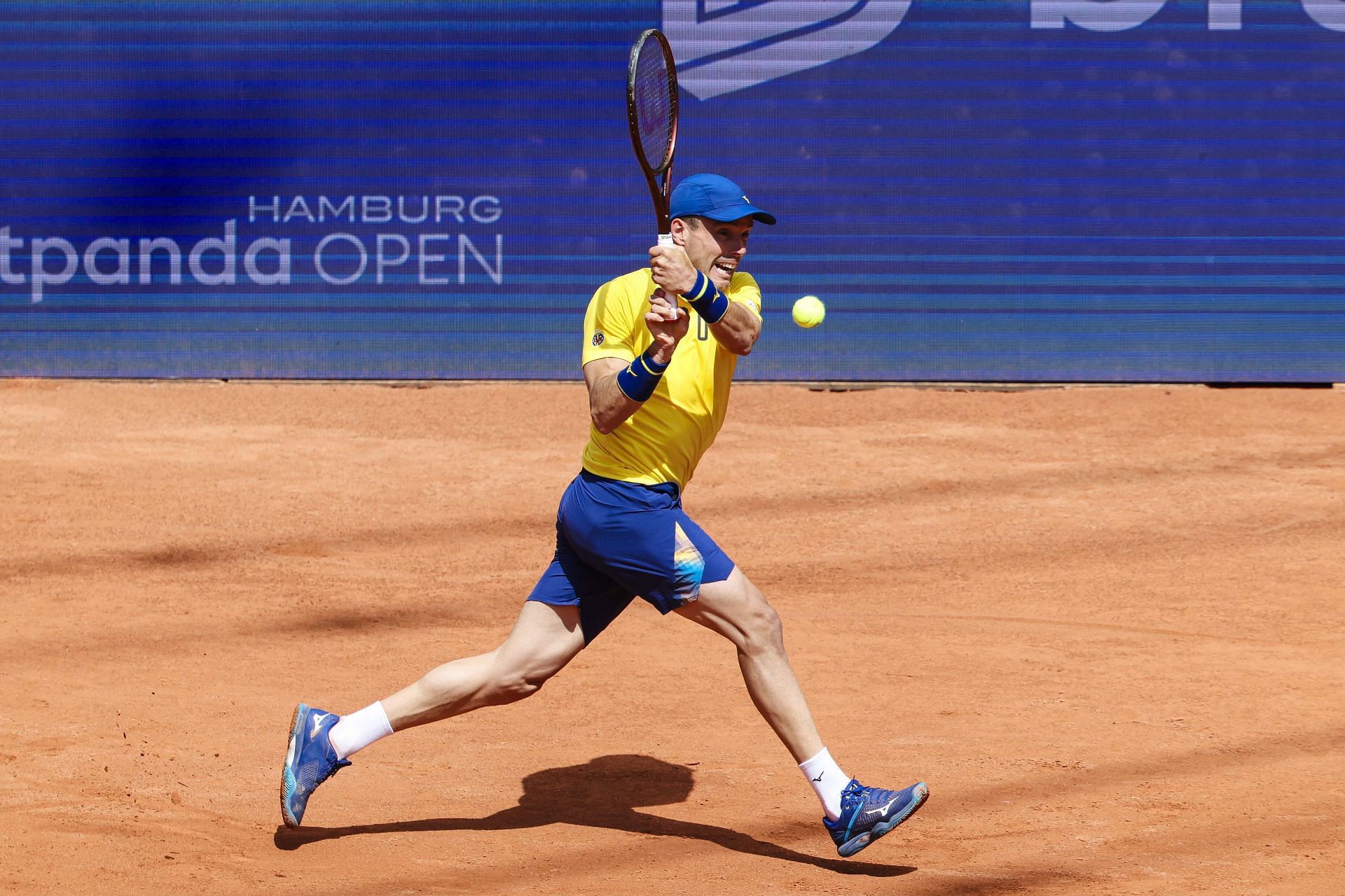 Roberto Bautista Agut at the Hamburg Open 2025. (Photo: Getty)