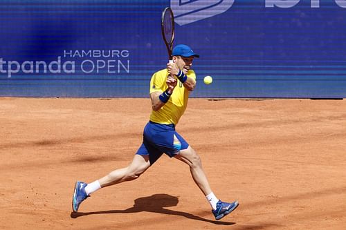 Roberto Bautista Agut at the Hamburg Open 2025. (Photo: Getty)