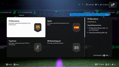 The requirements (Image via EA Sports)