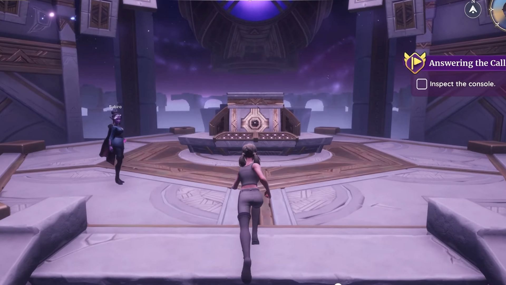 This mission plunges you deep into the secrets of the Night Sky Temple and introduces you to mysterious technology, sealed rooms, hidden logs, and a puzzles
