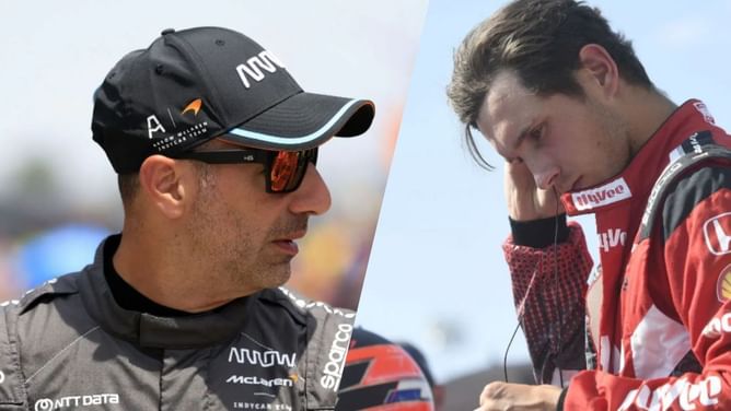Tony Kanaan claims Christian Lundgaard was on radar as a potential replacement to Alexander Rossi