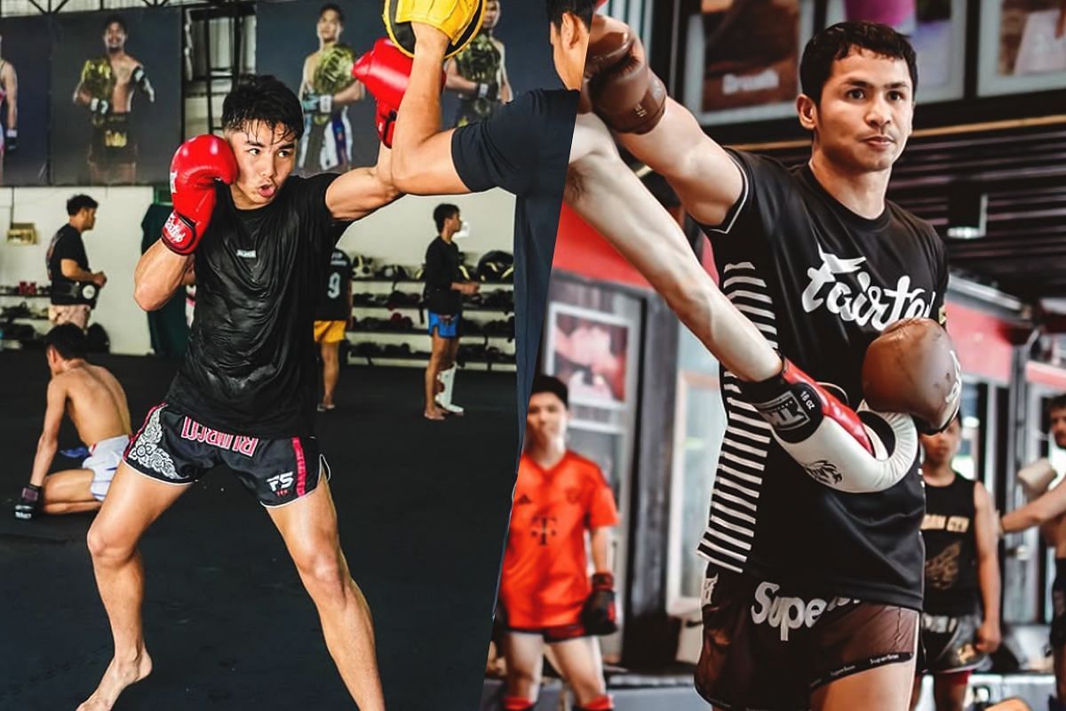 Johan Ghazali basks in chance to train with Superbon. -- Photo by ONE Championship