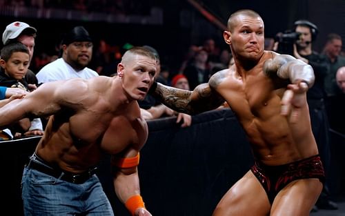 John Cena faced Randy Orton for the Superstar of the Year Slammy Award (Credit: WWE.com)