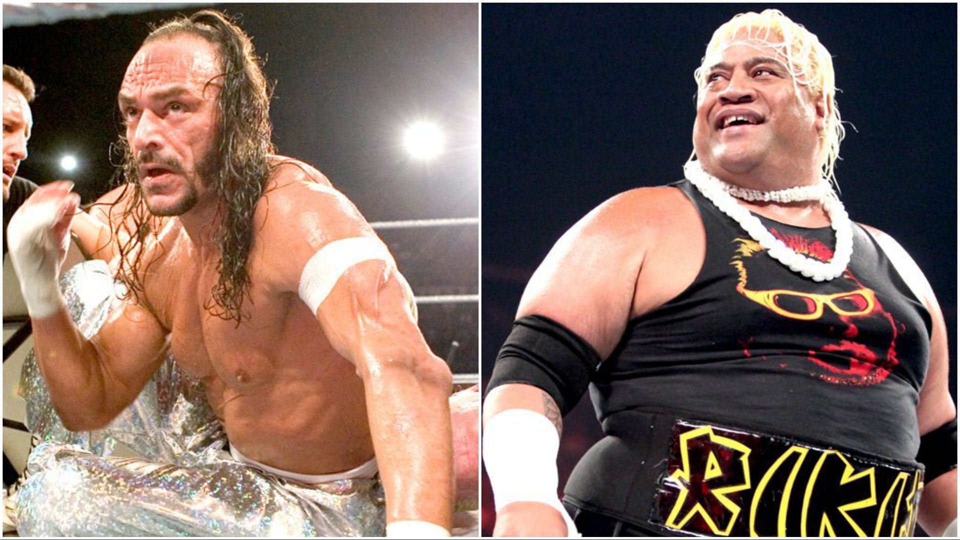 Rikishi and Sabu in action inside the WWE ring