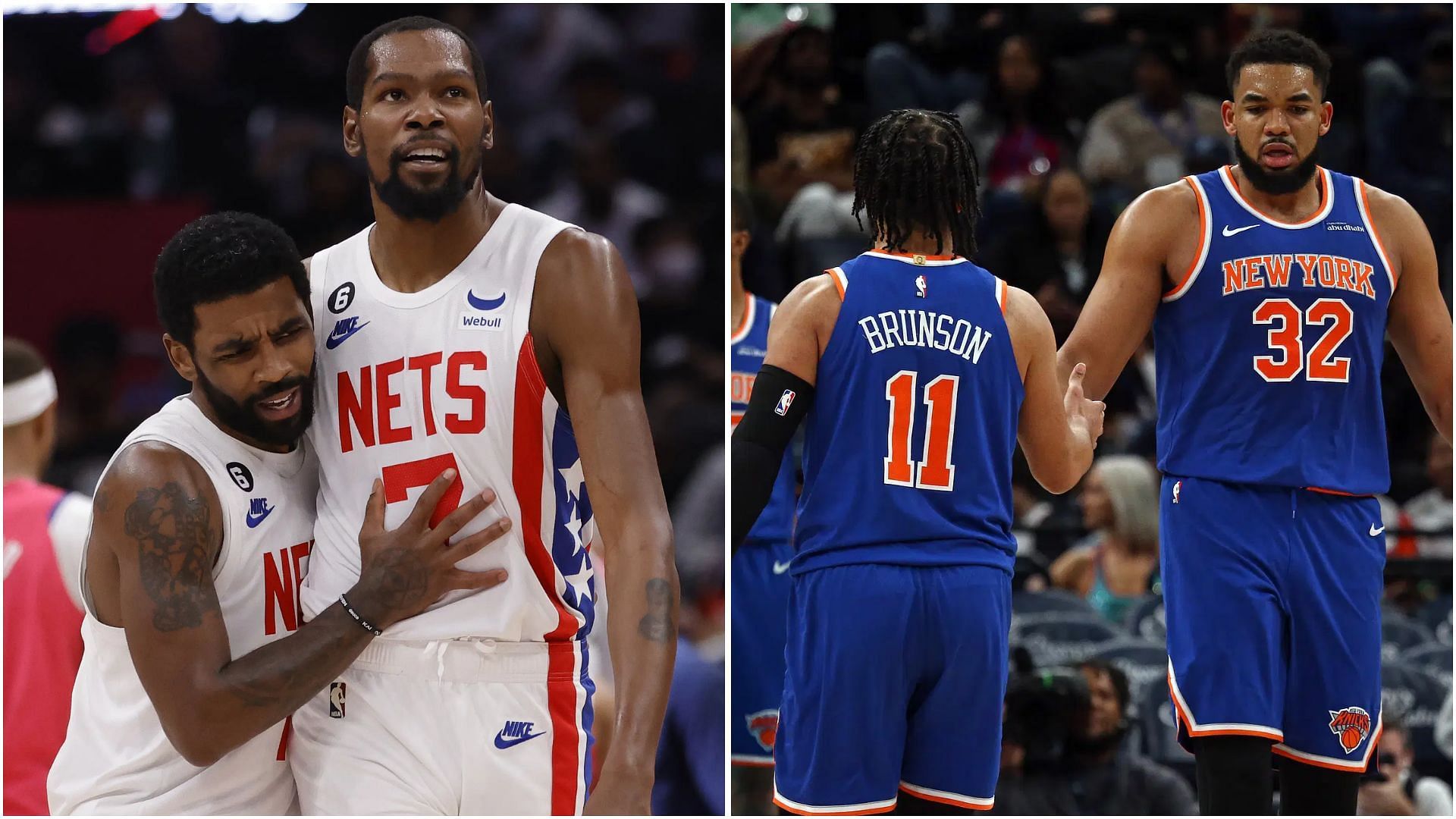 Kevin Durant responds to wild fan theory that he and Kyrie Irving helped spark Knicks