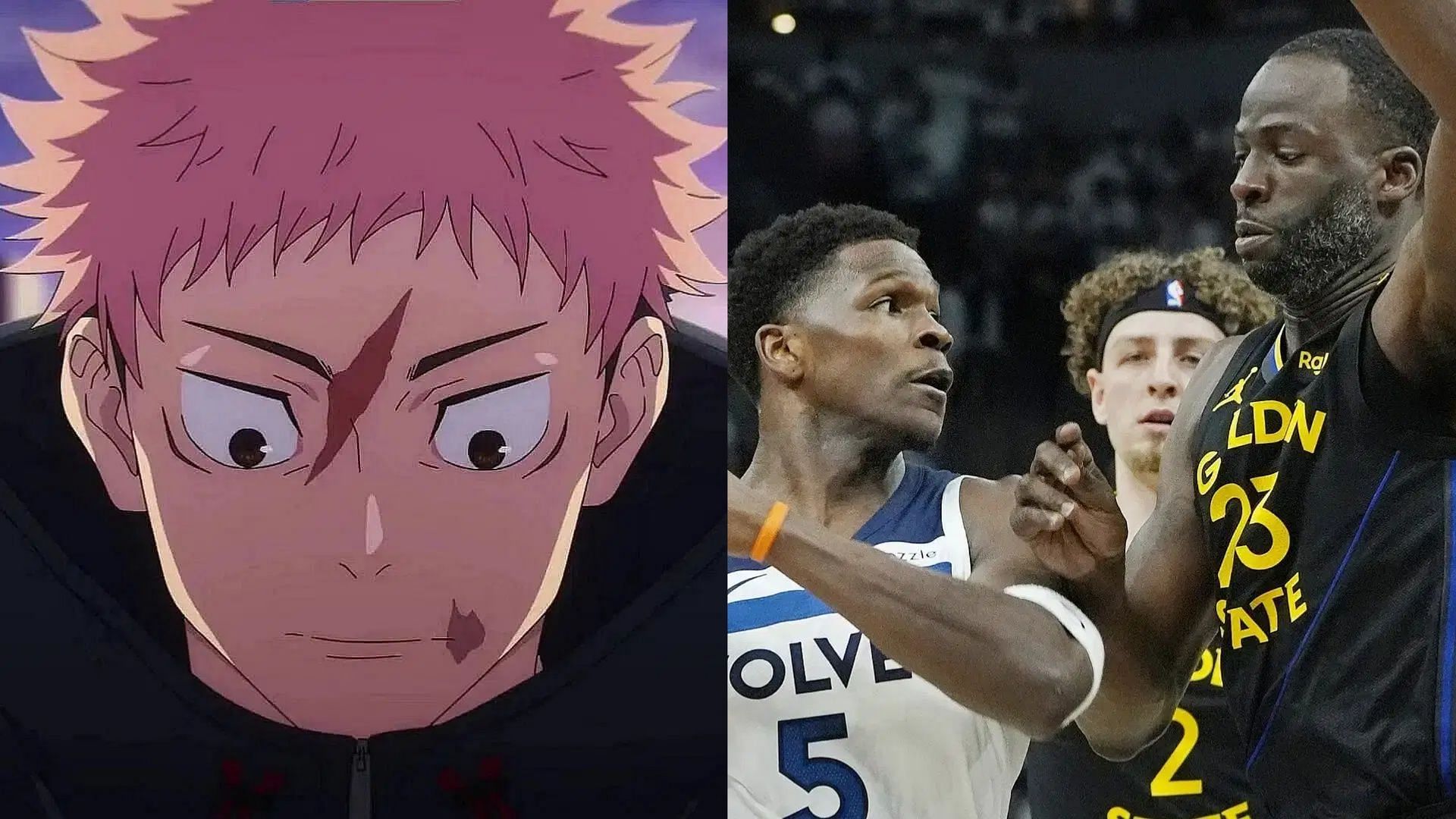 NBA X Jujutsu Kaisen art leaves fans speechless (Image via MAPPA and IMAGN)