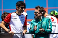 Fernando Alonso with former teammate Esteban Ocon - Grand Prix of Emilia-Romagna - Source: Getty