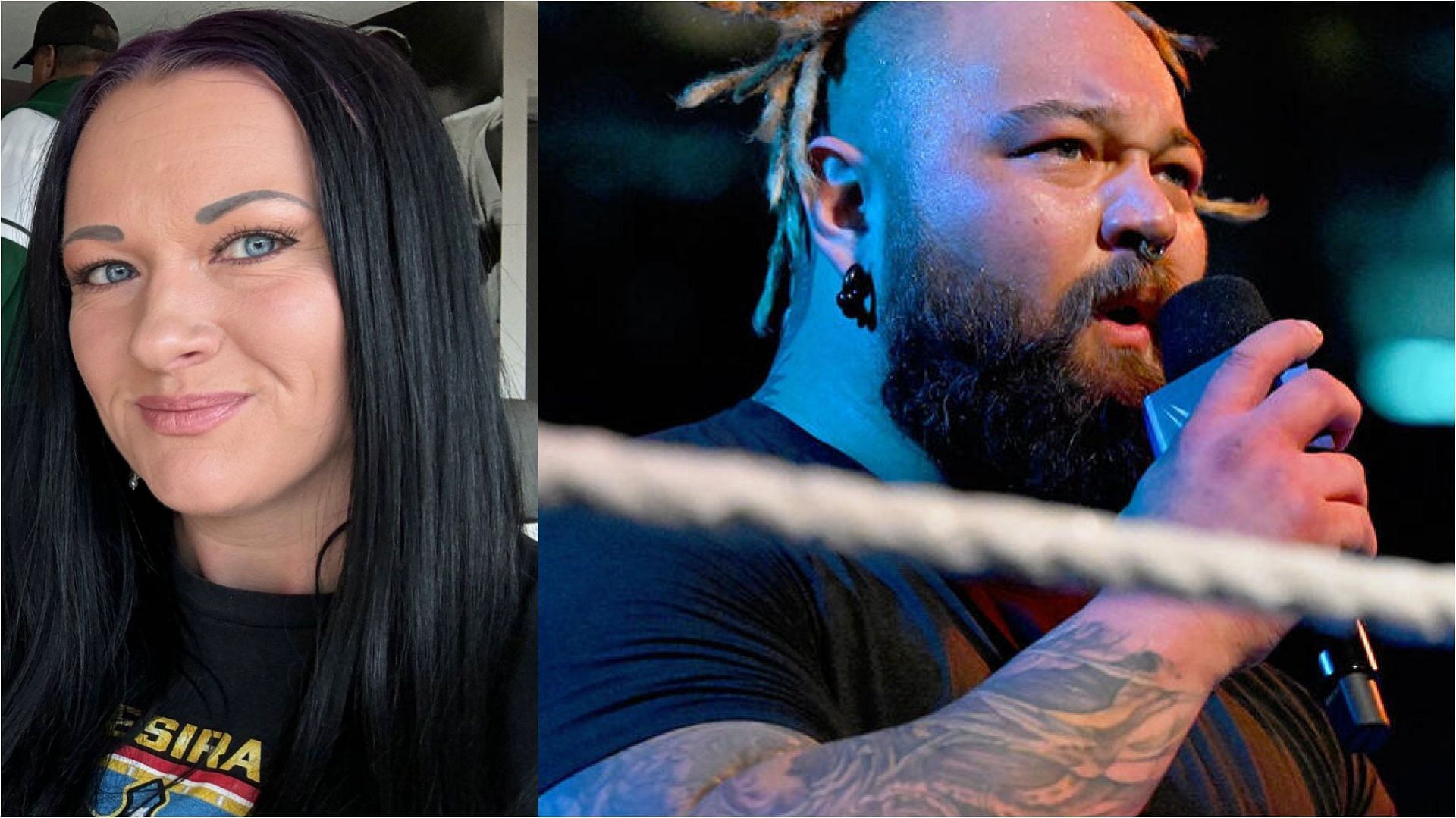 Amanda Huber and Bray Wyatt