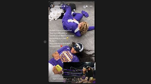 Ex-LSU star Kateri Poole posts wholesome moments with Angel Reese for her special day. Credit: IG/@kateripoole