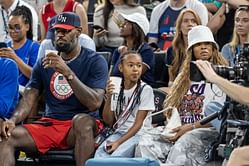 LeBron James' wife Savannah James is one proud mom as their daughter showcases incredible volleyball talent