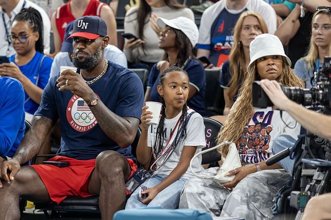 LeBron James' wife Savannah James is one proud mom as their daughter showcases incredible volleyball talent