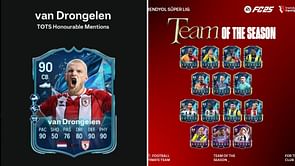 EA FC 25 Ricky Van Drongelen TOTS Honourable Mentions SBC: All tasks and cheapest solutions