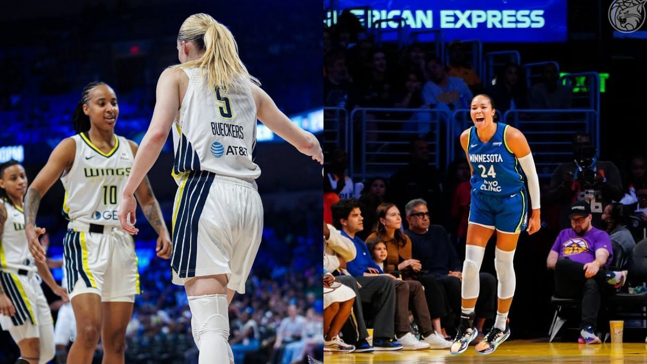 Dallas Wings vs Minnesota Lynx Predicted Starting Lineups and Depth Charts for May 21 | WNBA 2025 season [photo: @dallaswings/IG, @minnesotalynx/IG]