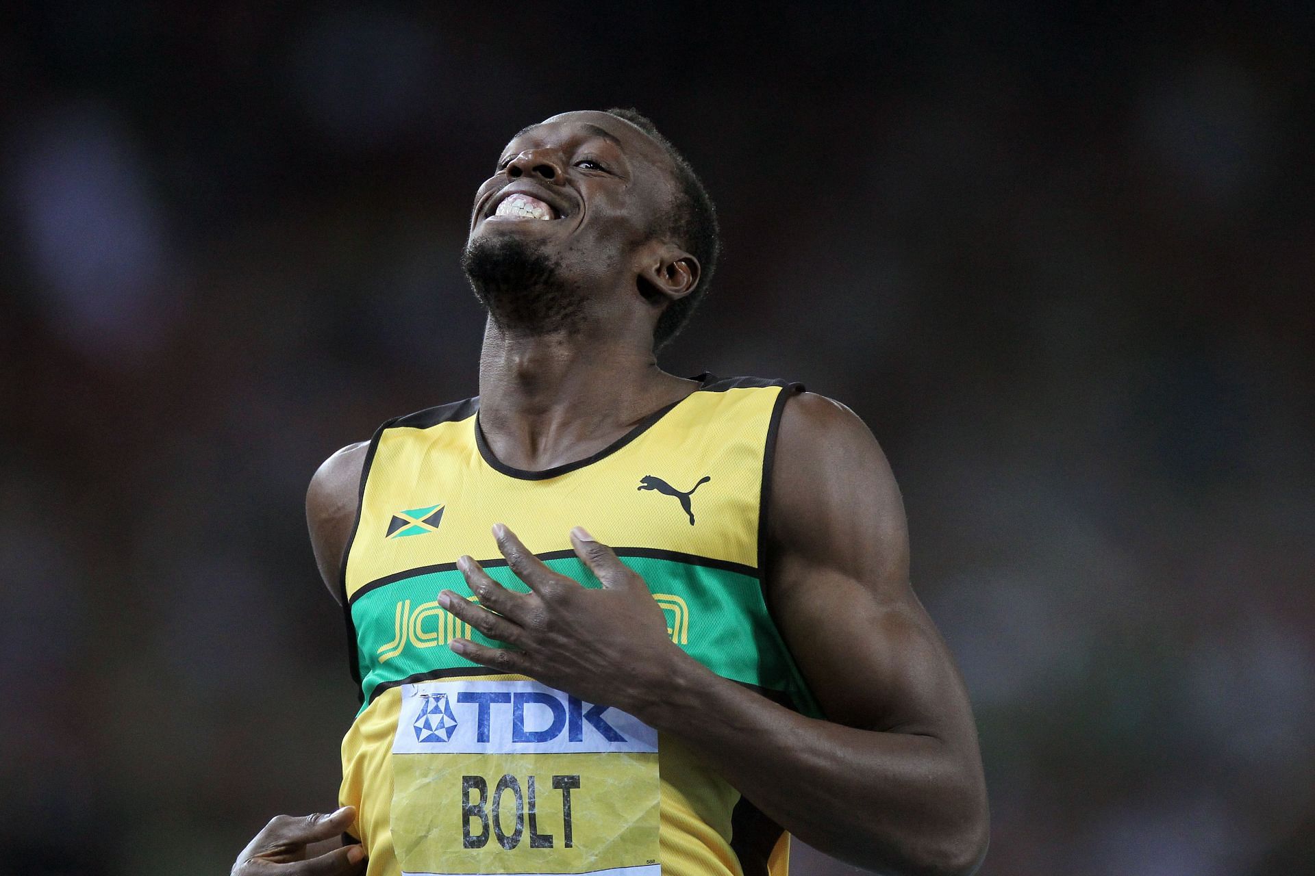 Usain Bolt at the 2011 World Championships [Image Source : Getty]