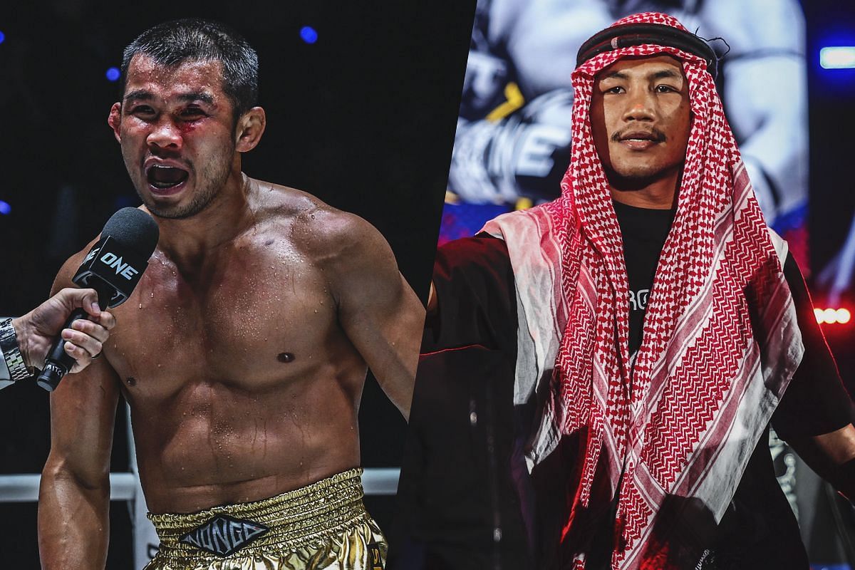 Nong-O Hama and Rodtang Jitmuangnon - Photo by ONE Championship