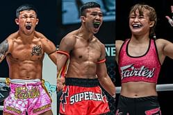 "Human blade" - Fans in pure awe of Rodtang, Superlek, and Stamp Fairtex's terrifying elbow strikes in ONE highlight reel
