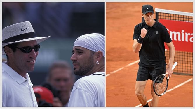 Andre Agassi's ex-coach gives bold take on Jannik Sinner after seeing Italian Open fireworks