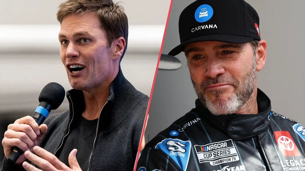Tom Brady (R) and Jimmie Johnson (R) 