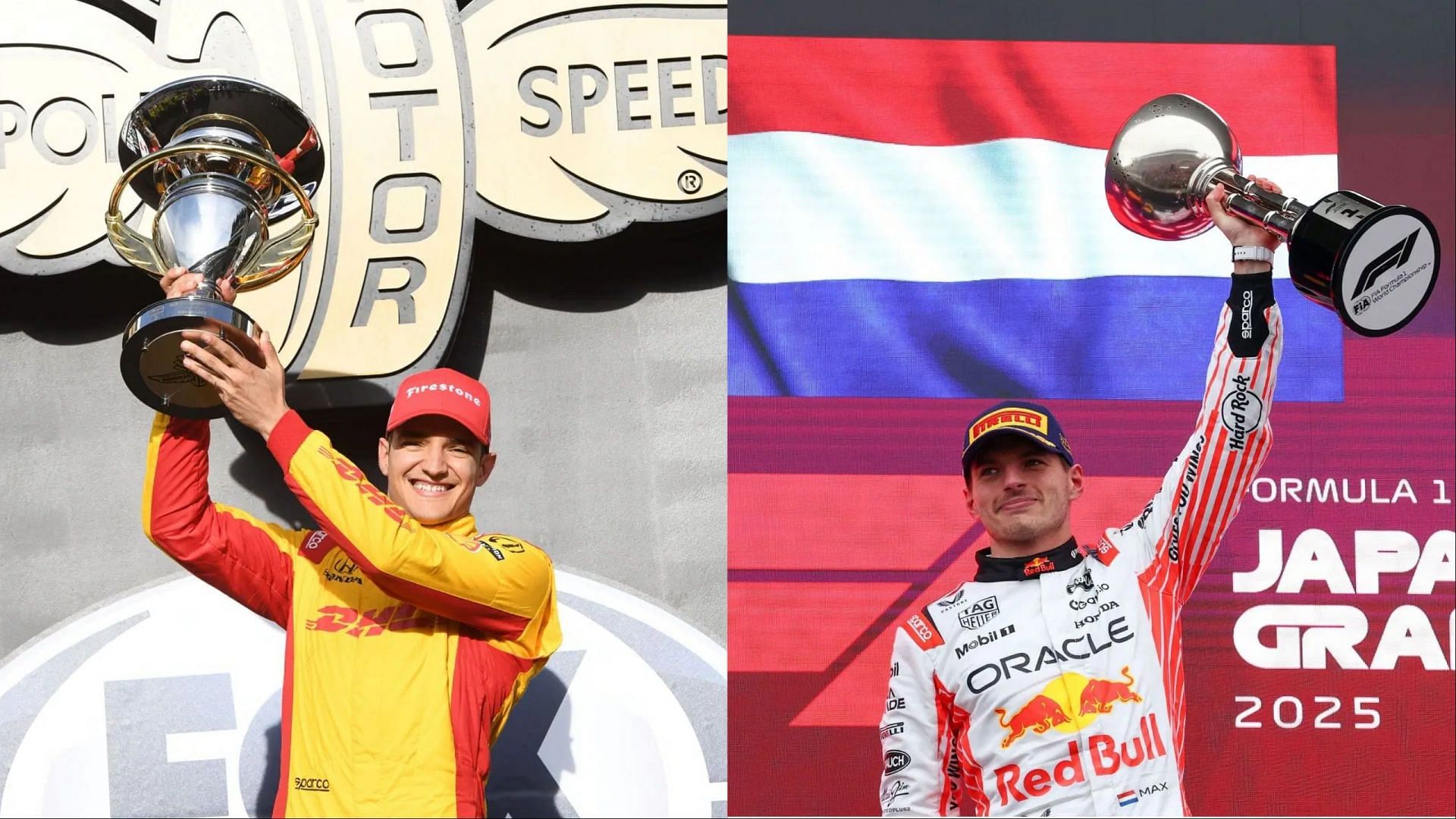 Image Credits: Getty, L: Alex Palou, R: Max Verstappen