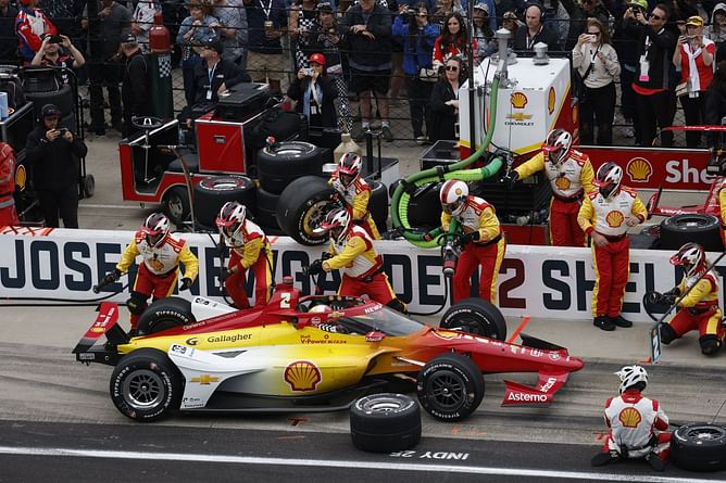 Josef Newgarden's Indy 500 ends in heartbreak as Penske has unexpected issue