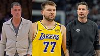 Luka Doncic spotted with JJ Redick and Rob Pelinka at Craig's ahead of Lakers superstar's $229M decision