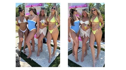 Trevor Lawrence's wife Marissa with her friends (Image credit: Marissa's IG)