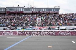 Which driver inherits pole as rain washes out NASCAR Truck qualifying at NWB?