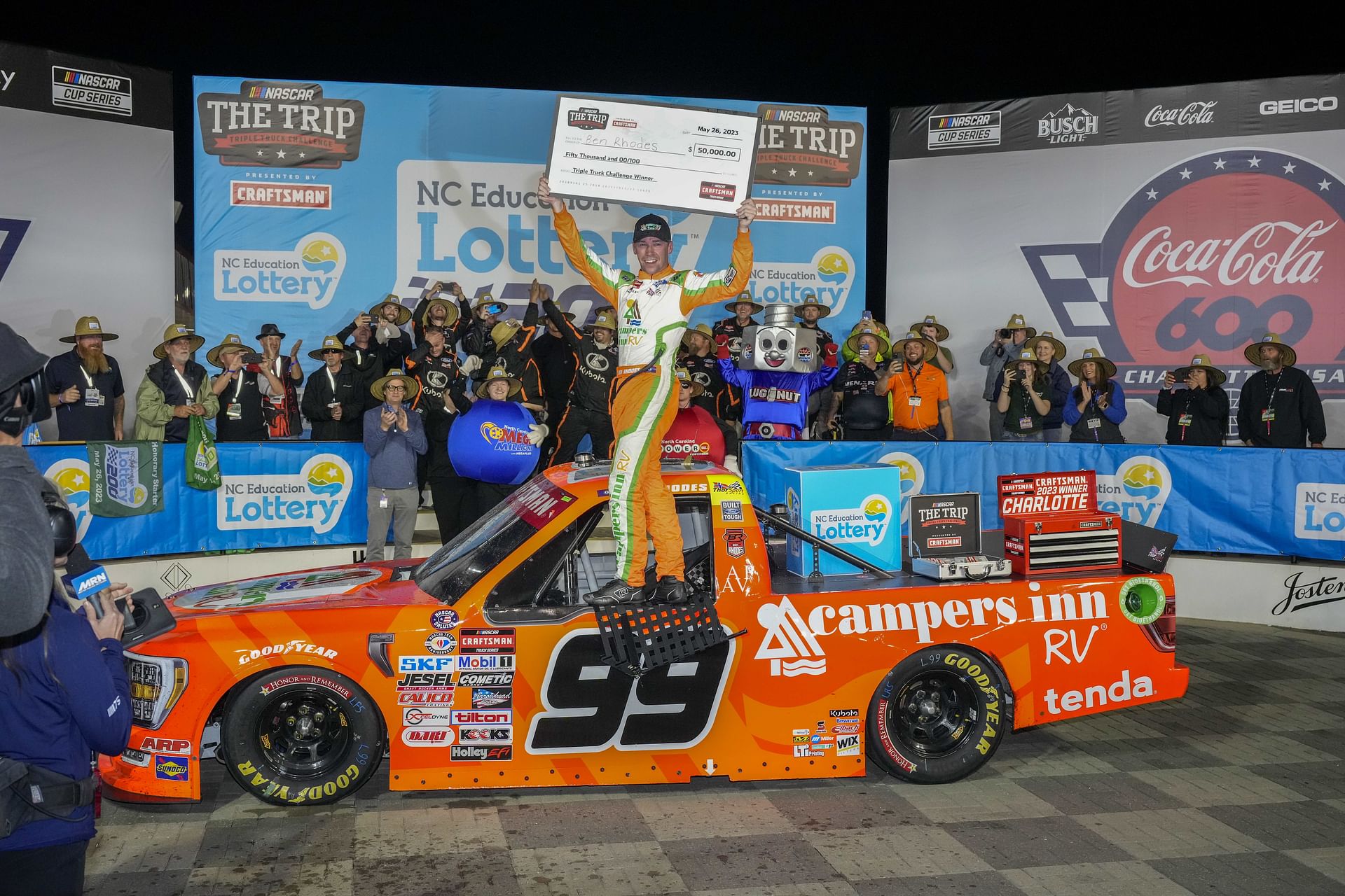 NASCAR: Truck Series NC Education Lottery 200 - Source: Imagn